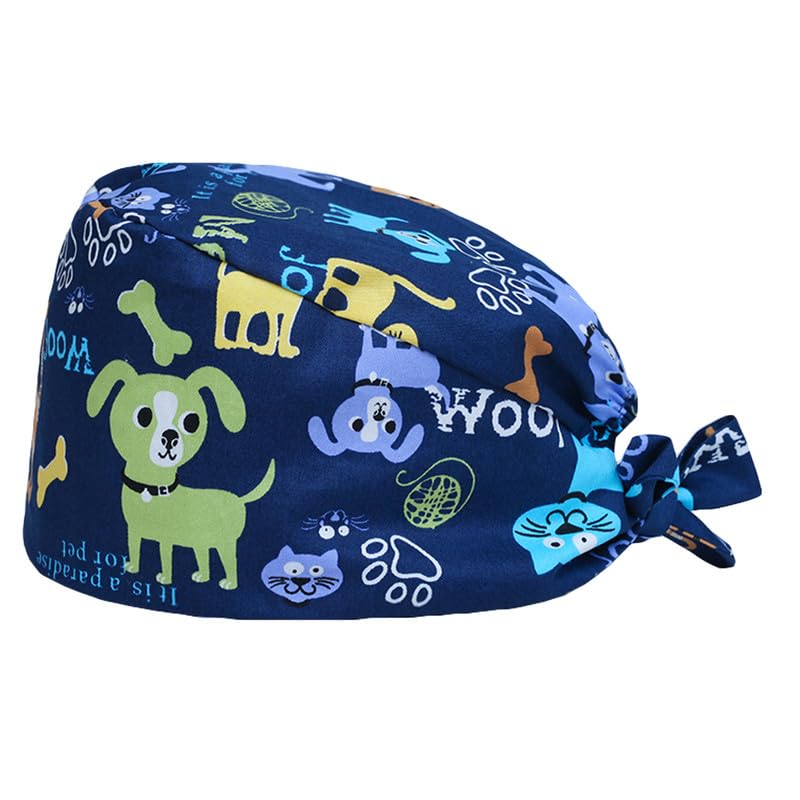 Enkudc Cute Printed Working Cap for Women/Men - Image 1